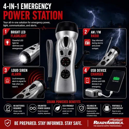 Vista 7 de Ready America 70285 kit de emergencia de lujo para 2 personas, mochila para 3 días