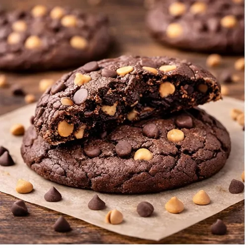 Vista 3 de Mini chispas de chocolate con mantequilla de maní