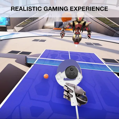 Vista 6 de APEXINNO VR Table Tennis Paddle Grip Handle for Meta Quest 3 Controllers Accessories, VR Ping-Pong Paddle Adapter for Eleven Table Tennis VR Game