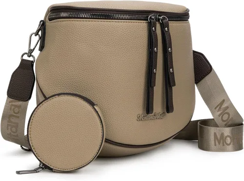 Vista 13 de Montana West Bolsos grandes cruzados para mujeres, bolso de cintura con bandolera ajustable