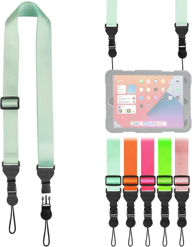 Vista 45 de FIEIL Correa de hombro ajustable, correa de nailon para cámara, cómoda correa para el cuello para iPad, tableta de teléfono celular, cámara, laptop