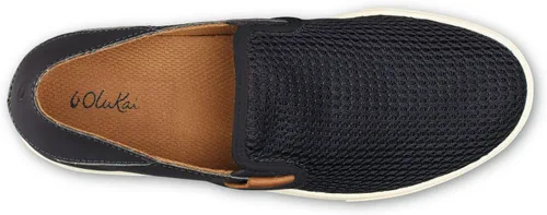 Vista 2 de OLUKAI Pehuea - Tenis sin cordones para mujer, zapatos casuales para uso diario, tacón caído y malla transpirable, ligeros y cómodos durante todo