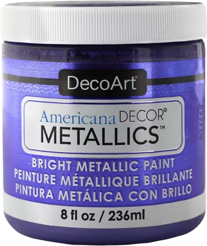 Vista 11 de Decoart DECADMTL-36.16 Americana DecoMetálico 8oz Baya