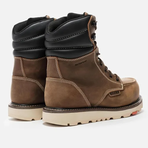 Vista 6 de BRUNT Marin Welted (Comp Toe) - 8" Waterproof Safety Toe Wedge Work Boot - Goodyear Welt Construction - EH & ESR Rated - Oil & Slip Resistant