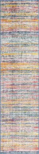 Vista 51 de Unique Loom Gemstone Collection - Alfombra de área - Topacio (2' x 5' 11" corredor, marfil / marrón)