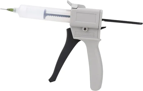 Vista 7 de Pistola de pegamento dispensador de 1.0 fl oz, dispensador dispensador de mezcla, pistola AB, dispensador manual, pistola de pegamento, kit