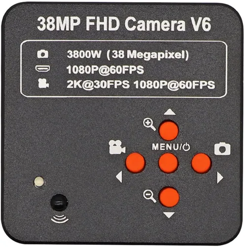 Vista 6 de Kit de microscopio 1080P USB Cámara de microscopio digital industrial con montaje en C para adaptadores de lente de microscopio binocular trinocular