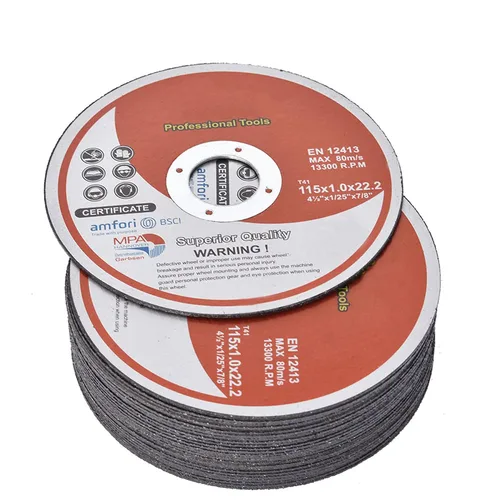 Vista 17 de ALL-CARB Paquete de 25 ruedas de corte de metal y acero inoxidable de 4 pulgadas x 0.040 pulgadas x 5/8 pulgadas, disco de corte de metal fino apto