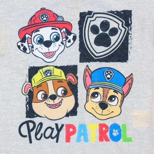 Vista 5 de Paw Patrol Conjunto de pijama para niños, camiseta y pantalones cortos de 2 piezas