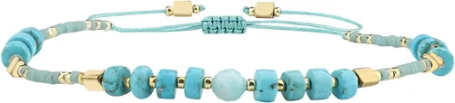 Vista 10 de KELITCH Women Strand Bracelets Seed Bead Thin Rope Friendship Bracelets Handmade Adjustable Jewelry
