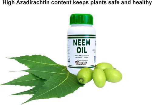 Vista 5 de Viagrow® Extracto orgánico de semillas de aceite de neem prensado en frío, protección natural de plantas (paquete de 1) / Un producto de The Harvest