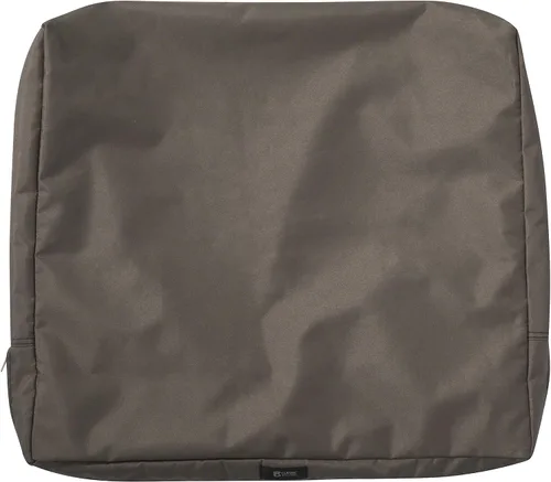 Vista 20 de Classic Accessories Ravenna - Funda de cojín de respaldo de patio resistente al agua, 25 x 22 x 4 pulgadas, color espresso