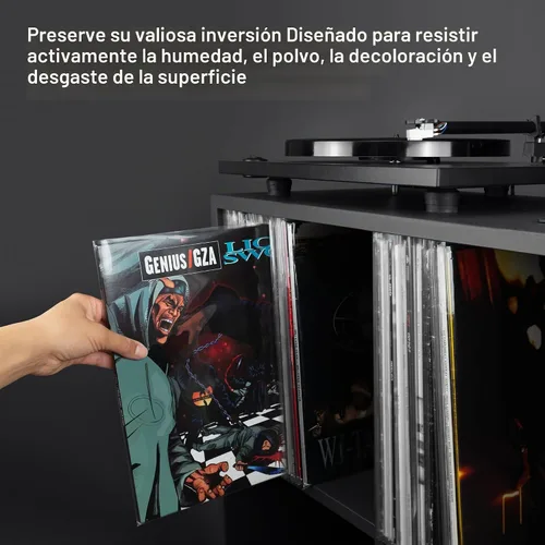 Vista 9 de Boundless Audio Fundas para discos de vinilo - 50 fundas exteriores premium para discos de vinilo - 32,39 cm x 32,39 cm, resistentes, de 3 mil