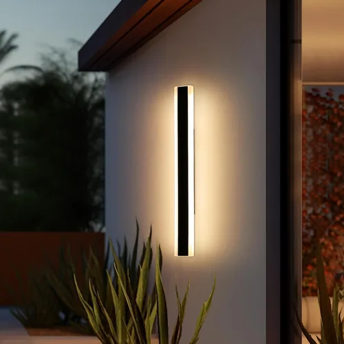 Vista 20 de Luces de Pared Modernas para Exterior de Casa, Apliques de Pared al Aire Libre de 23.6 Pulgadas, 3 Luces Color 3000K/4500K/6000K, Resistente al Agua