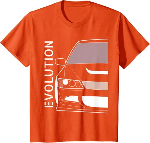 Vista 34 de Camiseta Evo 8 Design Turbo JDM Classic Legends, Negro, S