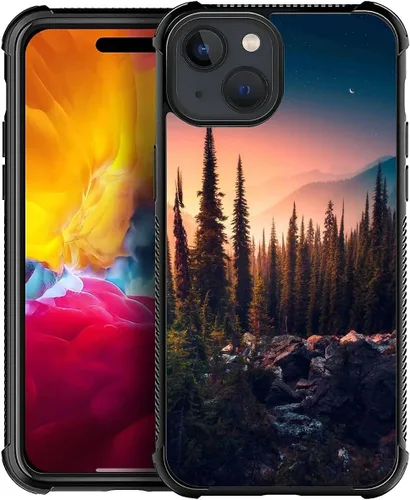 Vista 167 de Compatible con funda para iPhone 6 Plus/6s Plus,Bite Your Teeth Diseño de patrón asombroso, funda trasera dura de PC anti-arañazos y a prueba