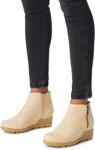 Vista 6 de SOREL Botas de cuero Evie con cremallera para mujer