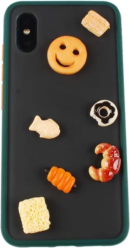 Vista 5 de NWFashion 112 piezas de decoración en miniatura de postre pastelería, decoración de pastel de alimentos, álbumes de recortes, decoración de zapatos