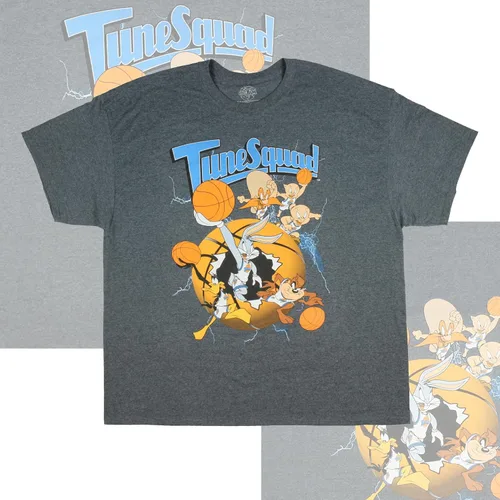 Vista 3 de Looney Tunes Space Jam Tune Squad Graphic Design Camiseta para hombre