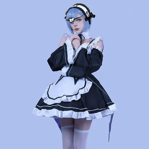 Vista 7 de LaVenty Lolita Accesorios de encaje Lolita Diadema Lolita Maid tocado Vintage Lolita Cosplay Fiesta Accesorios para el cabello