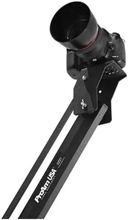 Vista 8 de ProAm USA Orion Jr DVC60 Cámara compacta DSLR de vídeo Jib Crane Inclinación, 4 pies