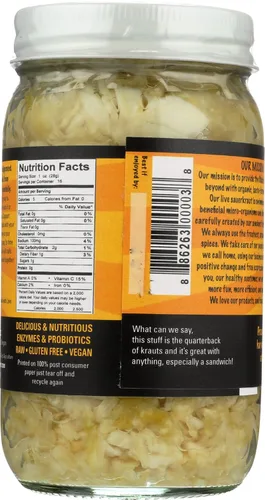 Vista 2 de PICKLED PLANET Chucrut crudo orgánico, 16 oz