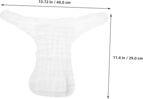 Vista 2 de 5 fundas de pañales de algodón lavables y reutilizables para niños y niñas, de alta absorción, suaves, transpirables, lavables a máquina, pañales s