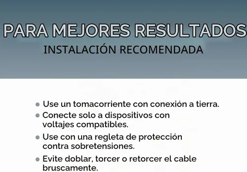 Vista 8 de Cable de alimentación de CA de 3 clavijas para computadora, médico, servidor y escritorio, cable de alimentación de 3 clavijas de 1 pie - Cable