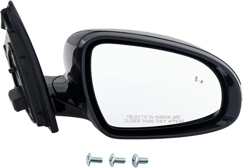 Vista 79 de Kool Vue - Espejo lateral del conductor compatible con vidrio eléctrico Kia Rondo 2007-2012, calentado, KI1320185