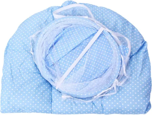Vista 3 de Tefola Mosquitera para bebé, red plegable para cuna, ropa de cama de bebé, portátil, cómodo, almacenamiento plegable para niños, suministros
