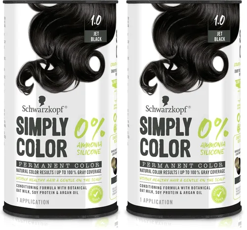 Vista 10 de Schwarzkopf Simply Color - Tinte permanente para el cabello, chocolate oscuro 3.65, de larga duración con ingredientes nutritivos, sin amoníaco ni