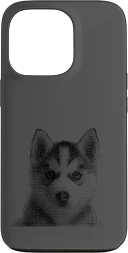 Vista 10 de Chic Husky Puppy for Dog Mom and Paw Parents Case for iPhone 16