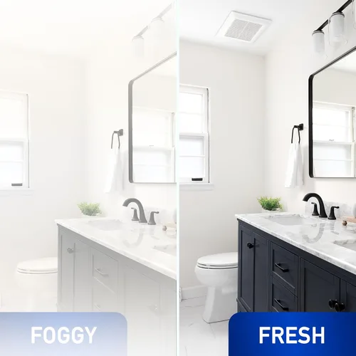 Vista 7 de Panasonic WhisperValue Ventilador de techo/pared de baño, 50-80-100 CFM, FV-0510VS1
