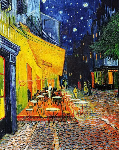 Vista 9 de VeGuude Kits de Pintura de Diamantes para Adultos, Paquete de 6 Kits de Arte de Diamantes Noche Estrellada de Van Gogh, Manualidades DIY de Taladro