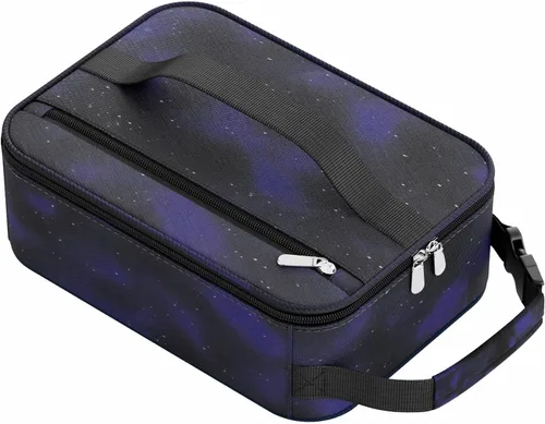 Vista 13 de HowFly Pequeña bolsa de merienda aislada para niños - Lonchera para mujeres/hombres - Bolsas de almuerzo enfriadoras plegables y reutilizables