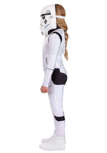Vista 8 de Disfraz Deluxe de Stormtrooper de Star Wars para Niñas Multicolor