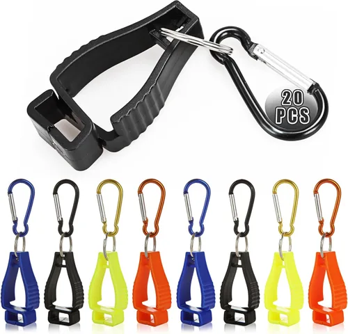 Vista 9 de Glove Clips for Work Glove Holders, Glove Holder Clip Gloves Clip for Construction