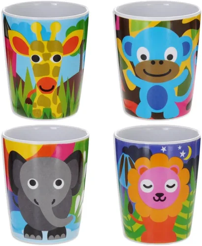 Vista 8 de Vaso infantil para jugo diseño de la selva French Bull, Tazas, S, Farm