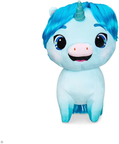 Vista 2 de Not Quite Narwhal Kelp Tuskington - Peluche de 12 pulgadas, material suave para abrazar, gran juego para el cabello