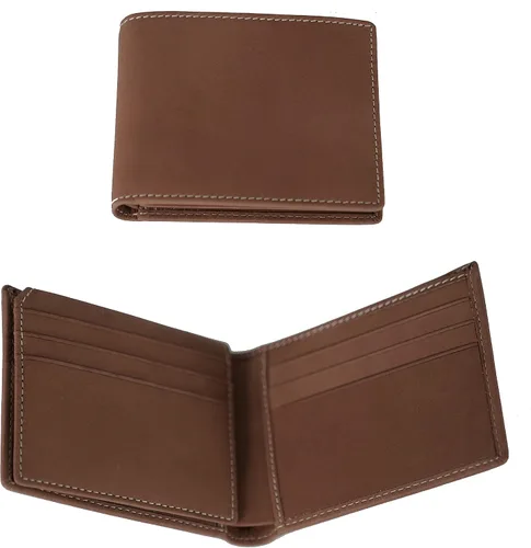 Vista 3 de Carteras personalizadas para hombres regalos personalizados para hombres cartera personalizada para hombres cuero de grano completo grabado