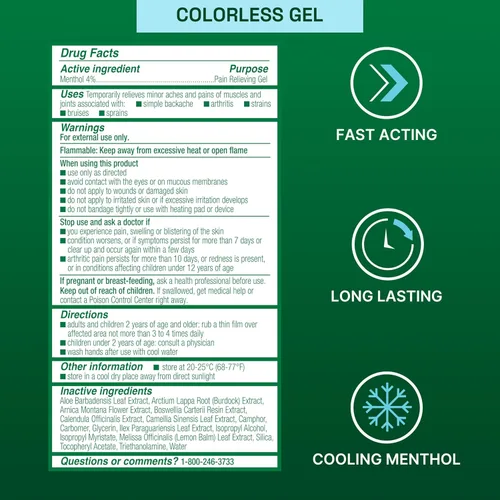 Vista 6 de Biofreeze Gel para aliviar el dolor