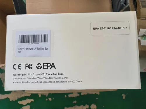 Vista 7 de Caja desinfectante UV 2025, para limpiador portátil y máquina desinfectante con manguera/máscara/suministros para el hogar/viaje/biberón/teléfono