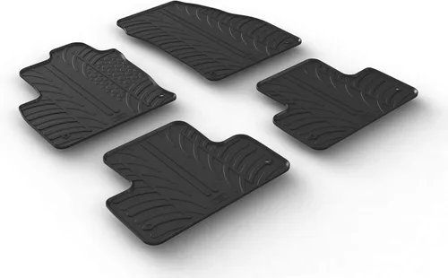 Vista 17 de GledringUSA Forro de caucho para piso de carga de ajuste personalizado para todo clima destinado para Rover Range Rover Evoque (L538) 2012-2018,