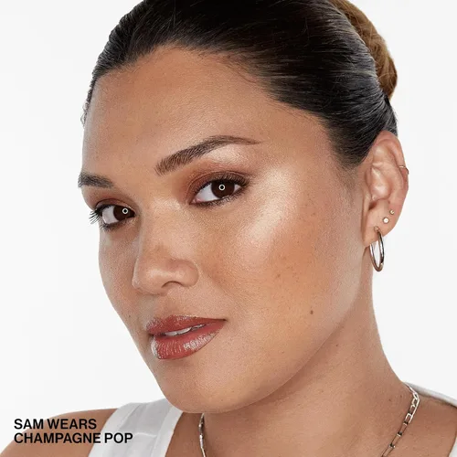 Vista 4 de Smashbox X BECCA Shimmering Skin Perfector Pressed Highlighter Creamy Formula that Melts into Skin for a Natural, Radiant, Glow-Boosting Highlight