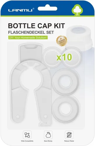 Vista 8 de LANMU Junta de silicona para tapa de botella para solución de limpieza Swiffer Wet Jet Power Mop, contenedor de recarga de botellas reutilizable