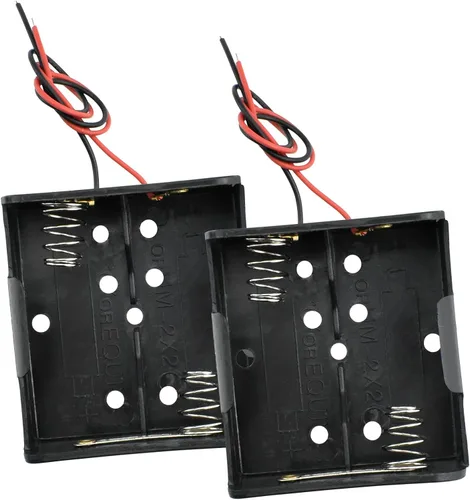 Vista 36 de SDTC Tech Paquete de 2 1 caja de batería de celda C de 1,5 V tamaño C con cables de alambre