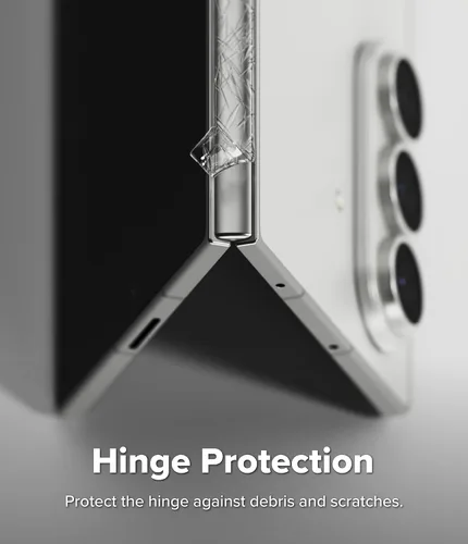 Vista 3 de Ringke Hinge Dual Easy Pro Film compatible con Samsung Galaxy Z Fold 7 Protector de bisagra (no protector de pantalla), cubierta adhesiva de TPU