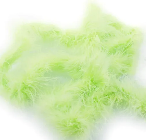 Vista 19 de HairBow Center LLC Boa de plumas de marabú flaco - 2 yardas - Negro