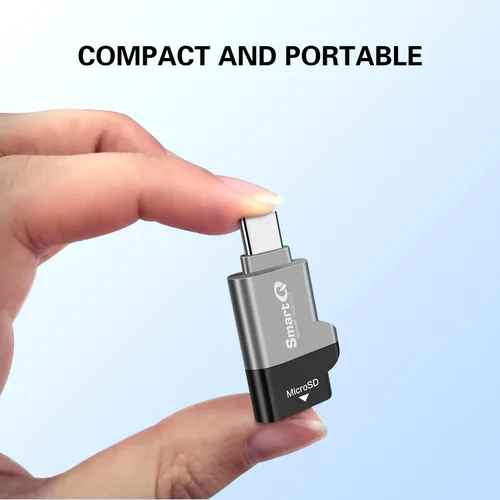 Vista 5 de Lector de Tarjetas MicroSD C356 Tipo-C con Tecnología USB 3.0 de Super Velocidad, Soporta MicroSDXC, MicroSDHC y MicroSD para Windows, Mac OS X