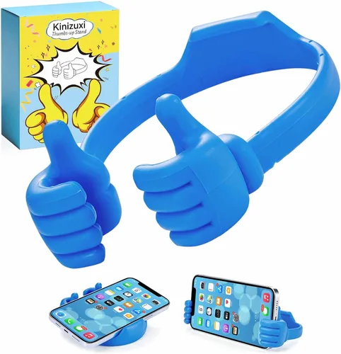 Vista 10 de Kinizuxi Soporte de Pulgar para Celular de Escritorio para Navidad, Soporte Universal Flexible para Celular para Soporte de Tableta, Soporte
